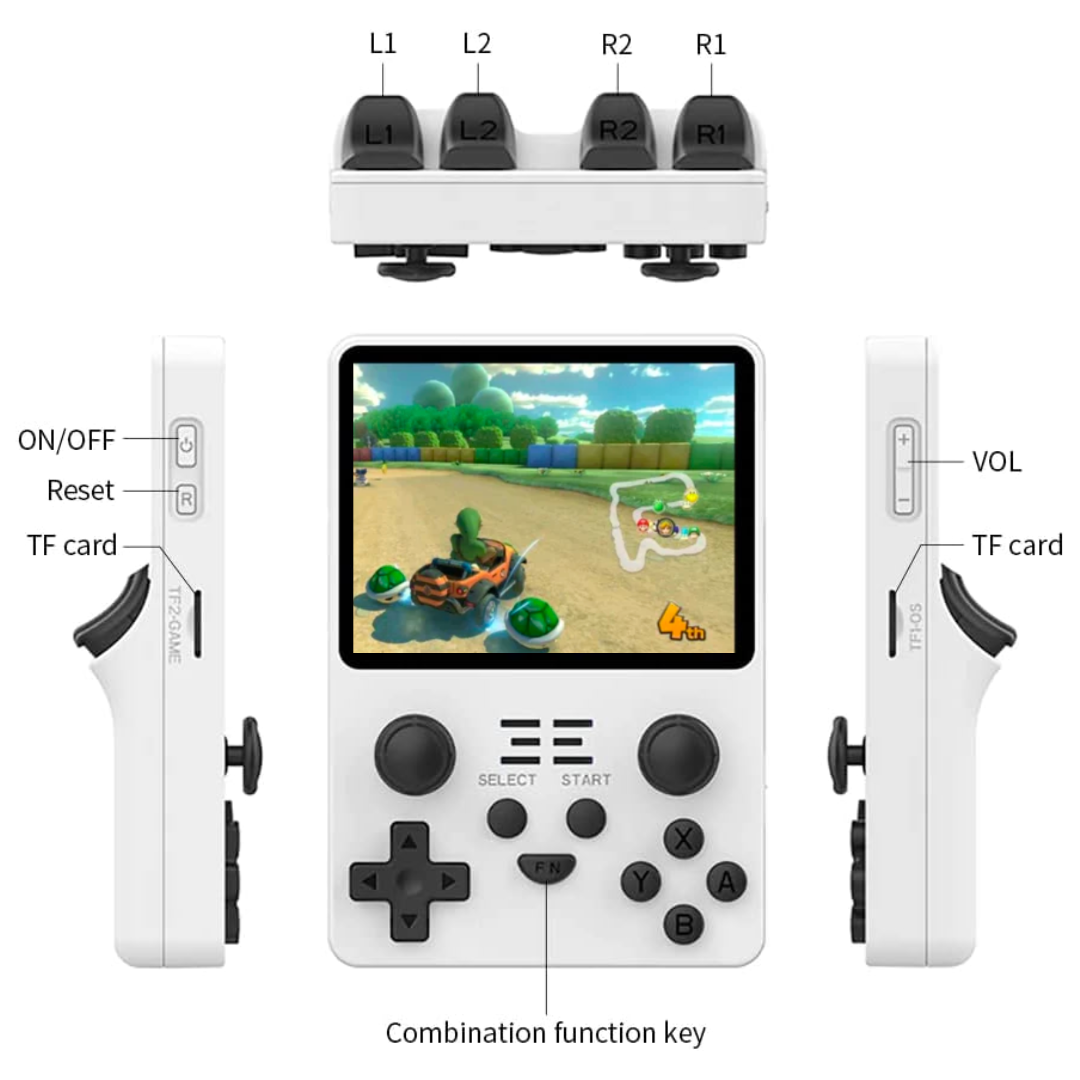 PixelPlay™ - Portable Gaming Console
