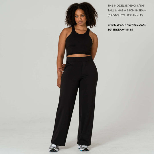 Asana Relaxed Straight Trousers