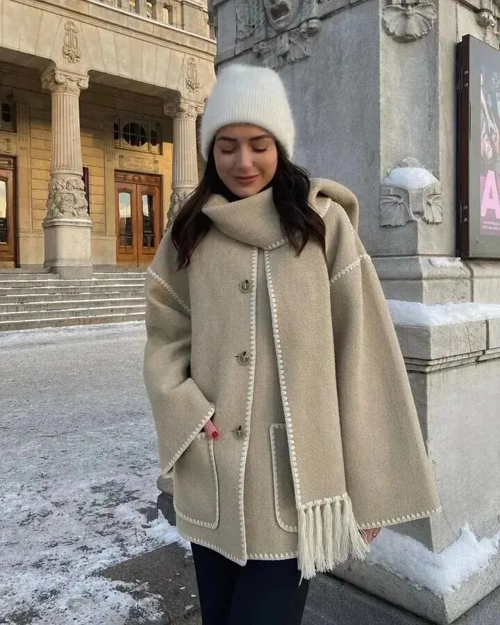 Isabella Winter Coat with Scarf
