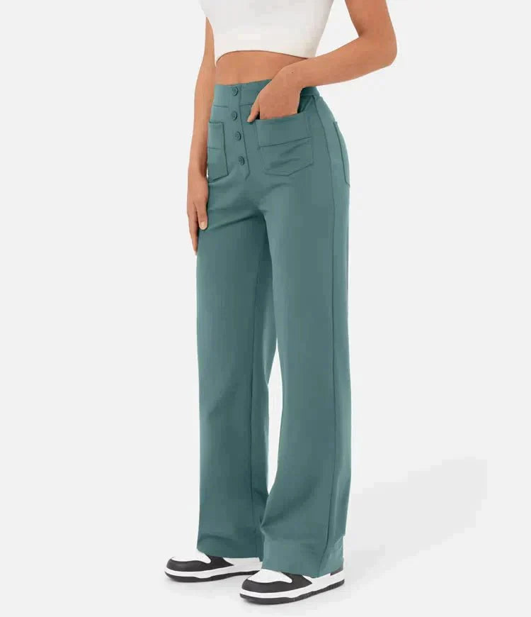 Vaisa High-waisted Pants