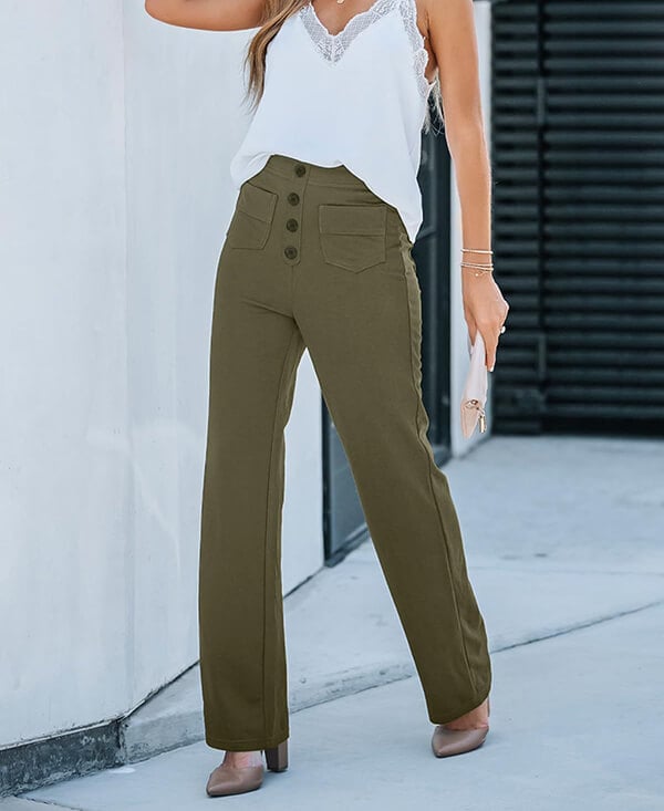 Vaisa High-waisted Pants
