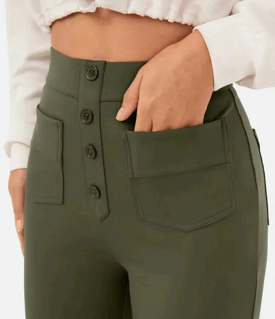 Vaisa High-waisted Pants