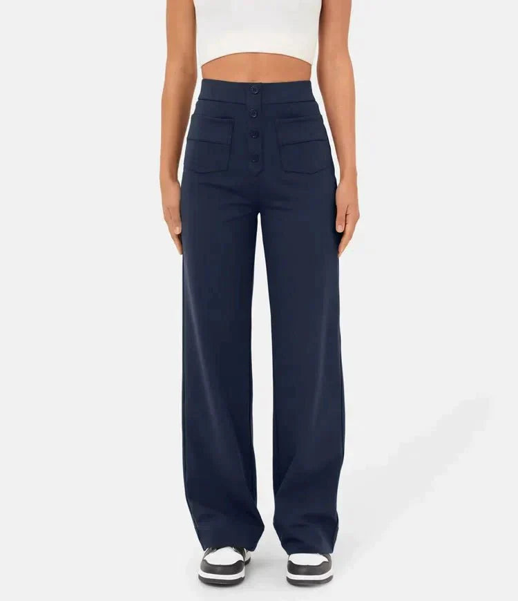 Vaisa High-waisted Pants