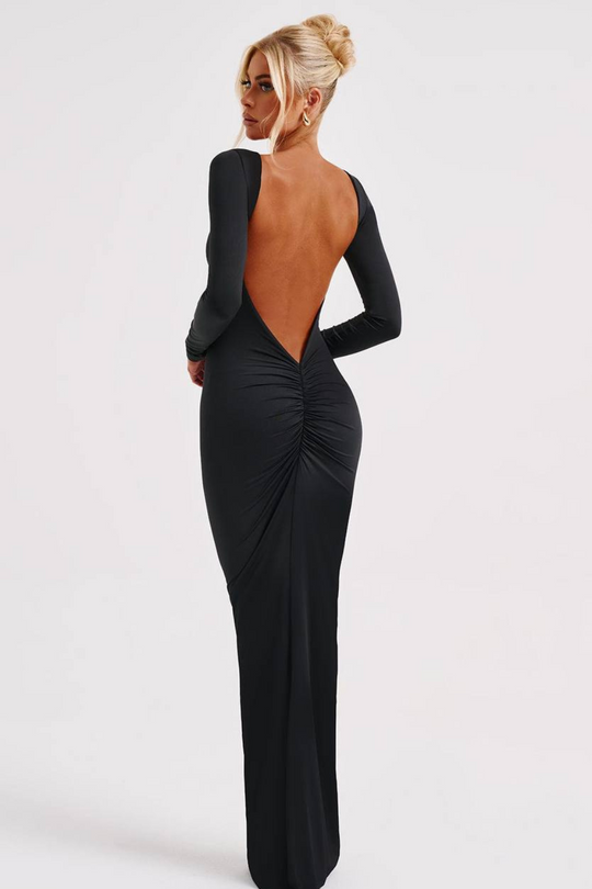 Plunge Back Jurk